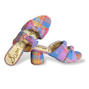 Sam Edelman - Plaid Heeled Sandals